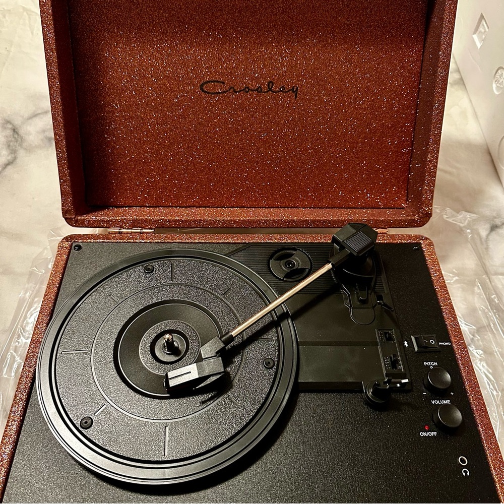 Limited Edition Crosley for Urban Outfitters Cruiser Record Player, Rose Gold
